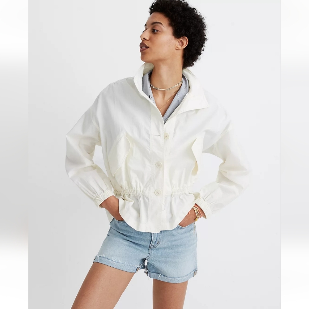 New Madewell Northview Drawstring Jacket